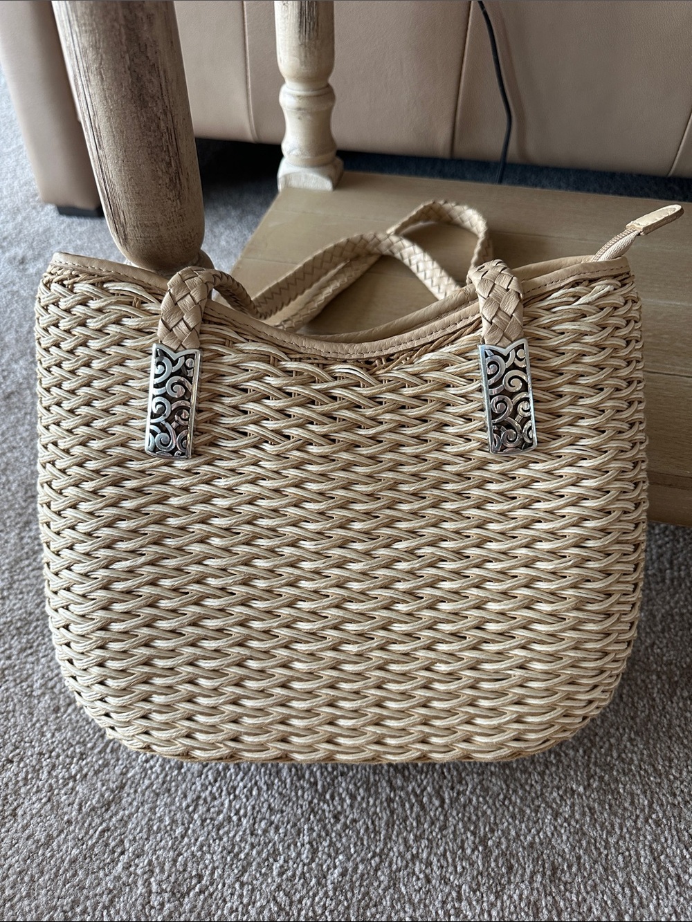 Brighton straw bag - Picture 7 of 10